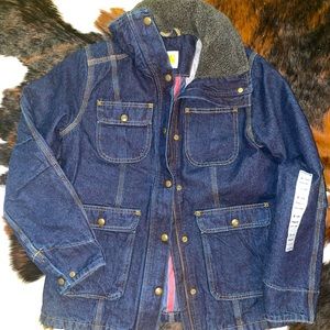 Carhartt womens denim coat